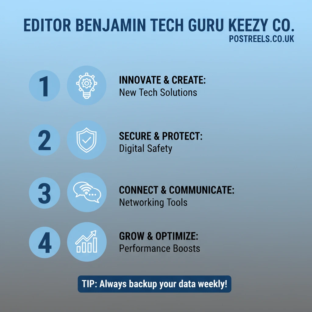 10 Reasons Editor Benjamin Tech Guru Keezy co is Behind the Success