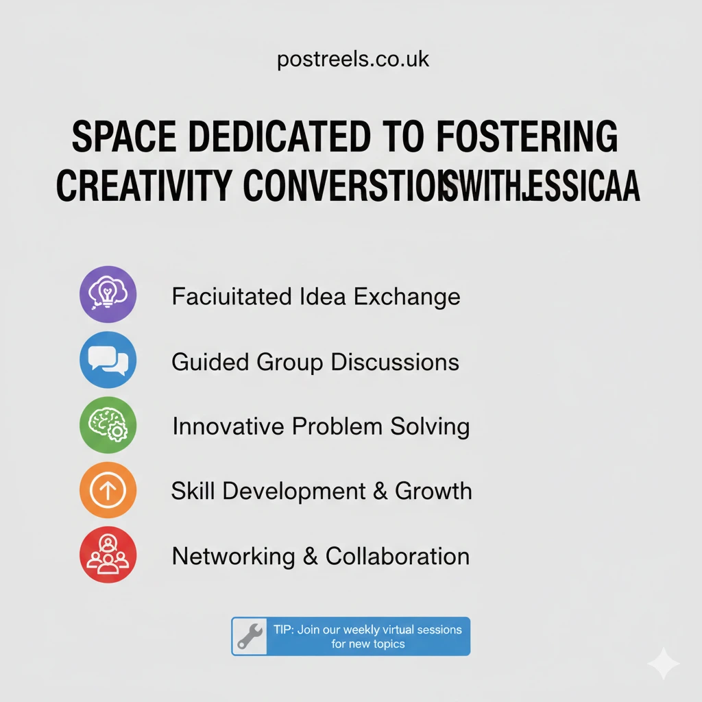 10 Ways a Space Dedicated to Fostering Creativity ConversationswithJessica Can Inspire Innovation