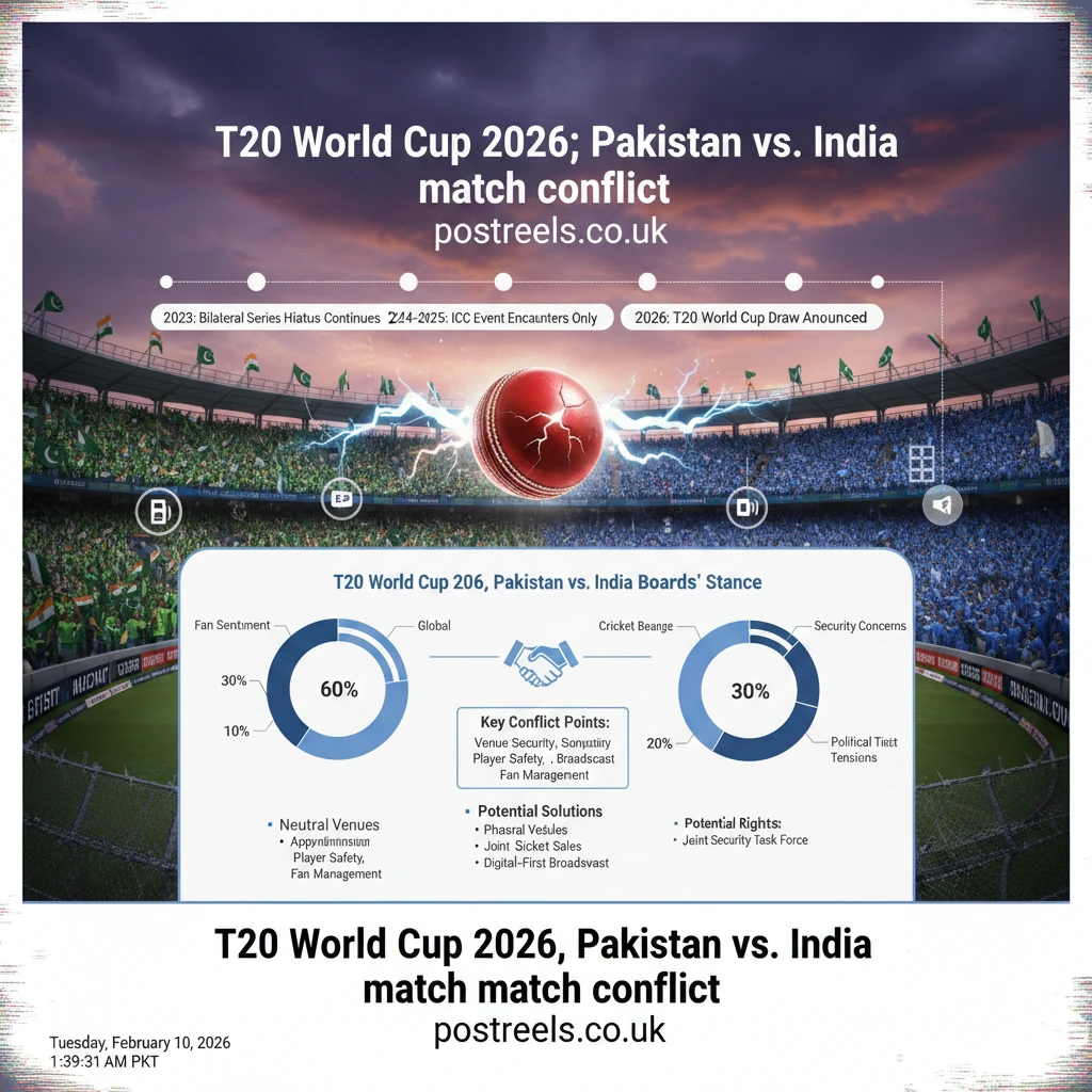 8 Surprising Twists in the T20 World Cup 2026, Pakistan vs India Match Conflict