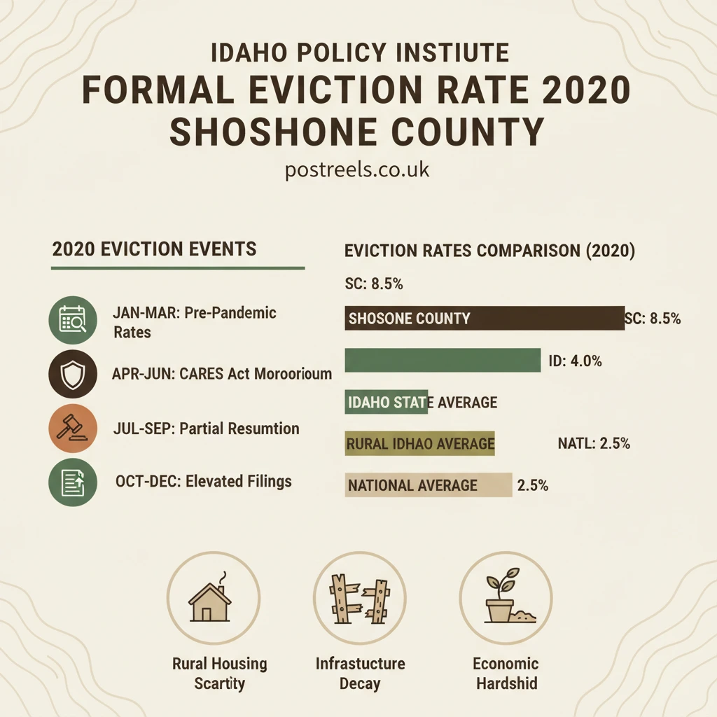 Understanding the Idaho Policy Institute Formal Eviction Rate 2020 Shoshone County
