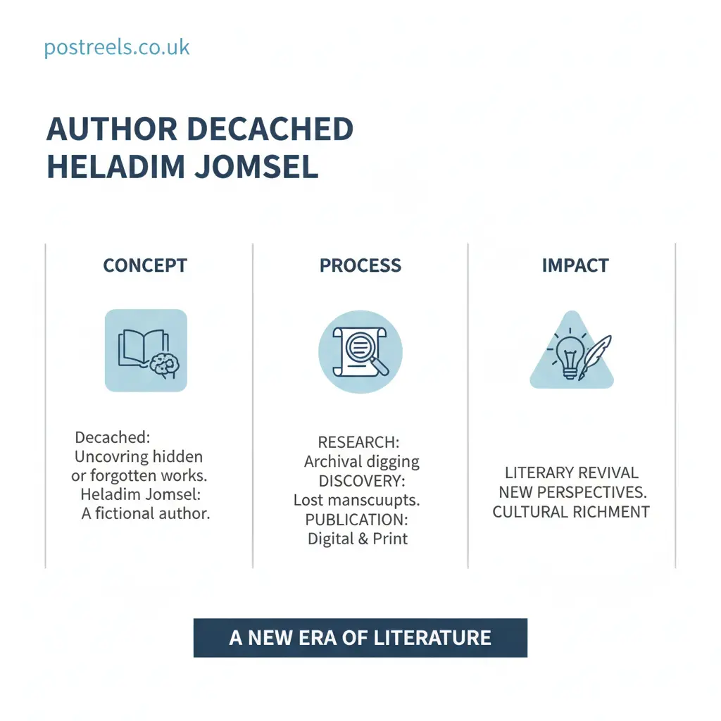 Who is Author Decached Heladim Jomsel? 7 Things to Know