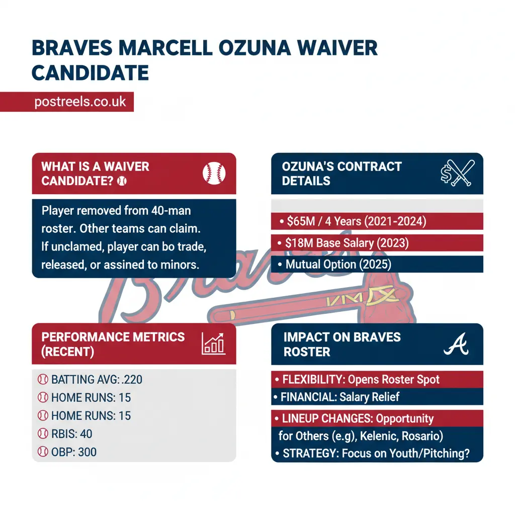Braves Marcell Ozuna Waiver Candidate: Analyzing the Roster Drama