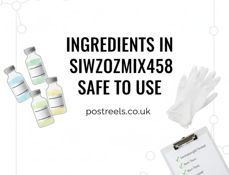 Are the Ingredients in Siwzozmix458 Safe to Use? A 2026 Safety Guide