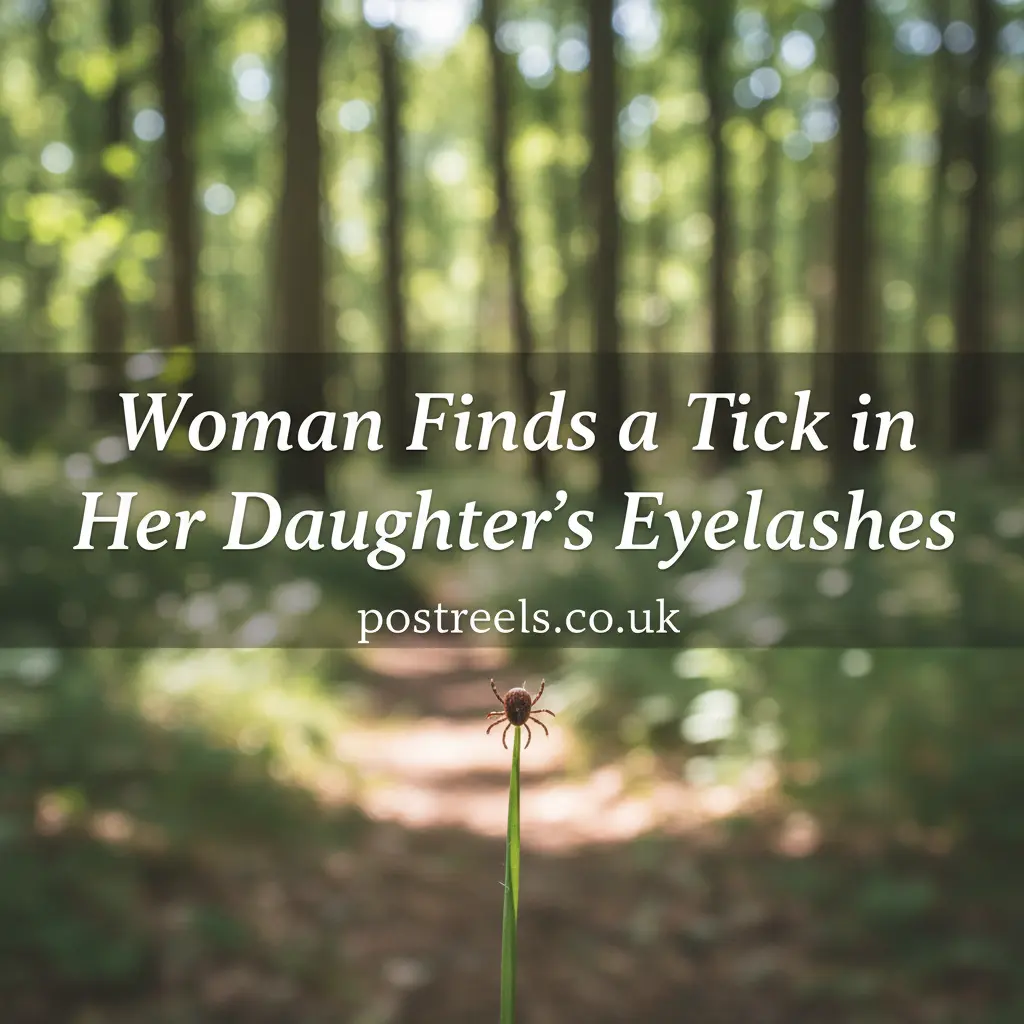 A Mom's Scary Find: What To Do When a Woman Finds Tick in Daughter's Eyelashes