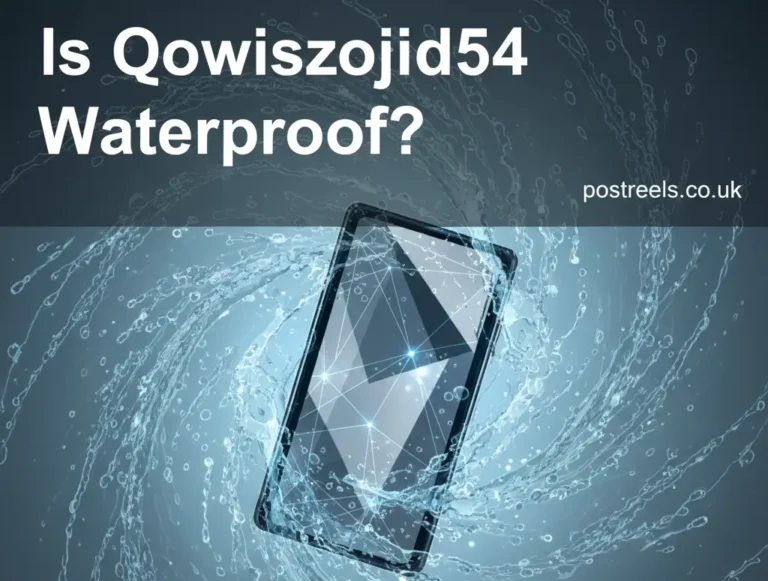 Is Qowiszojid54 Waterproof? The Truth About Water Resistance Ratings