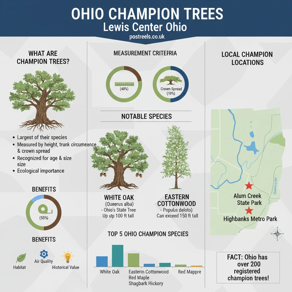 Ohio Champion Trees Lewis Center Ohio: A Guide to Discovering Local Giants