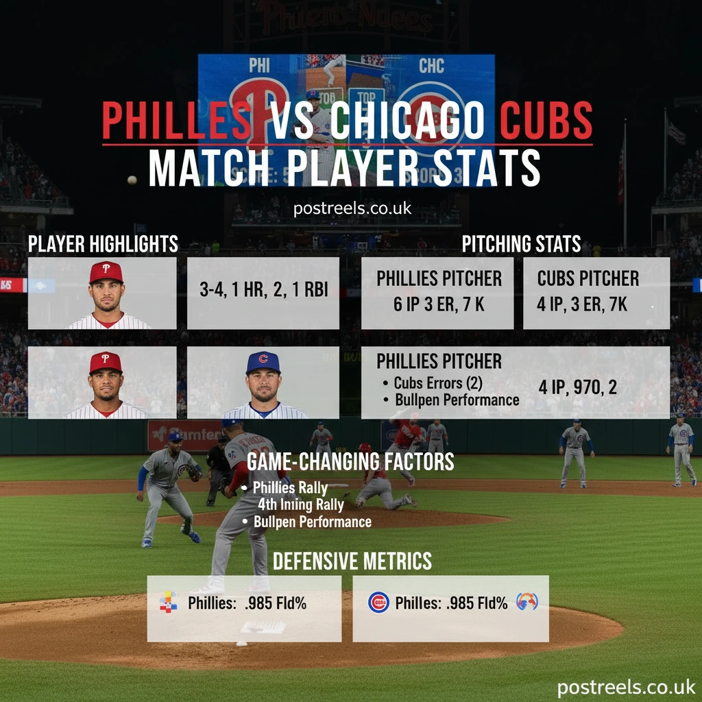 9 Key Insights into the Phillies vs Chicago Cubs Match Player Stats 1 9 Key Insights into the Phillies vs Chicago Cubs Match Player Stats