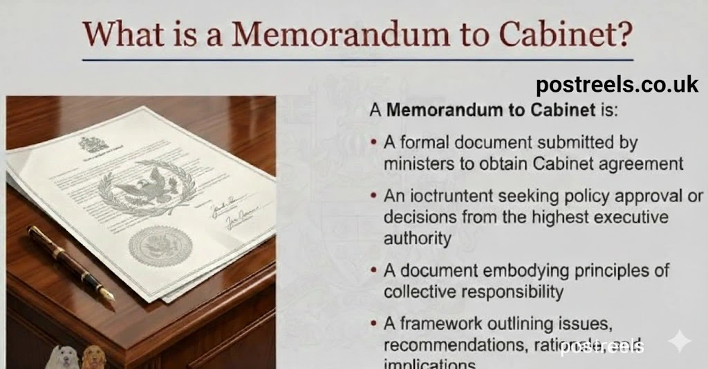 7 Things You Must Know About a Memorandum to Cabinet (And Why It Matters) 1 7 Things You Must Know About a Memorandum to Cabinet (And Why It Matters)