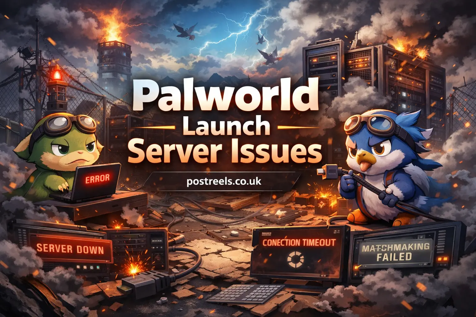 Palworld launch Server Issues: Fixes for Top Errors (2026)