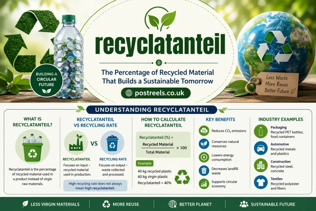 11 Essential Facts About recyclatanteil: Definition, Formula, Benefits, and Industry Use