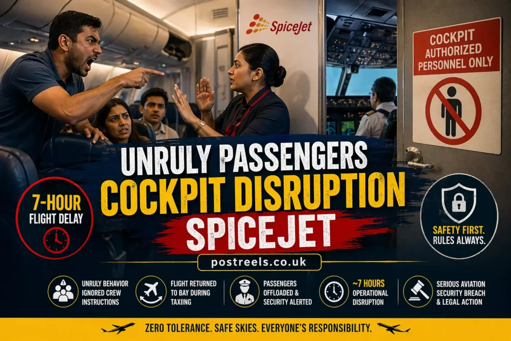 Unruly Passengers Cockpit Disruption SpiceJet: 9 Shocking Facts, Safety Risks, and Legal Consequences Explained