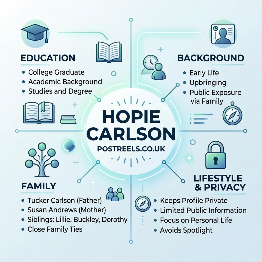 Who Is Hopie Carlson? 10 Facts About Tucker Carlson’s Daughter