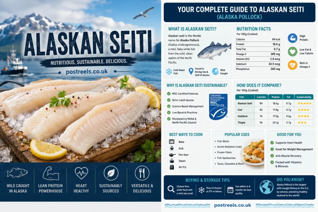 11 Facts About Alaskan Seiti: Nutrition, Sustainability, Health Benefits, and Cooking Guide 1 11 Facts About Alaskan Seiti: Nutrition, Sustainability, Health Benefits, and Cooking Guide
